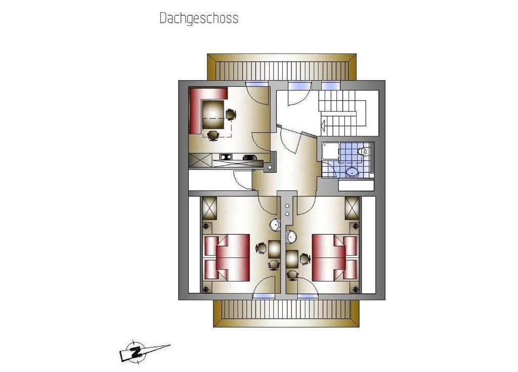 Appartements Alpenblick Finkenberg Værelse billede